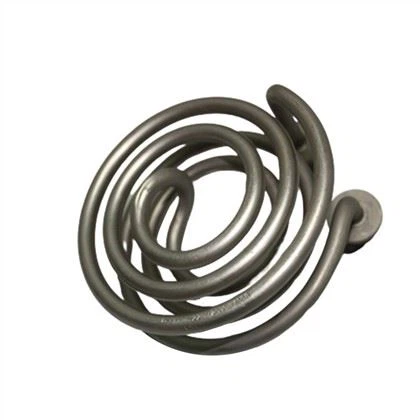 Elemento calefactor en espiral de acero inoxidable